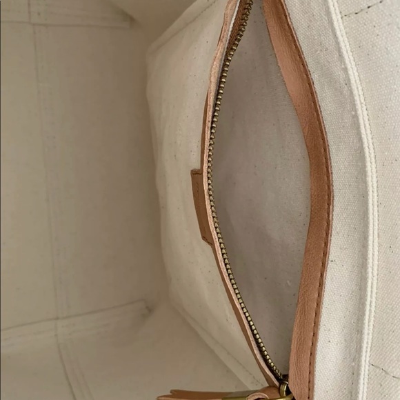 Madewell Medium Transport Tote: Woven Handle - Picture 9 of 10